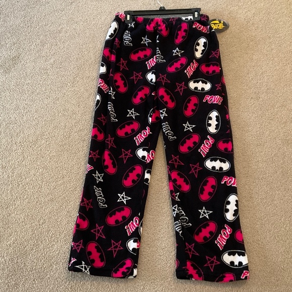 size L, bat girl fleece novelty pajama pants, new condition - Picture 4 of 7